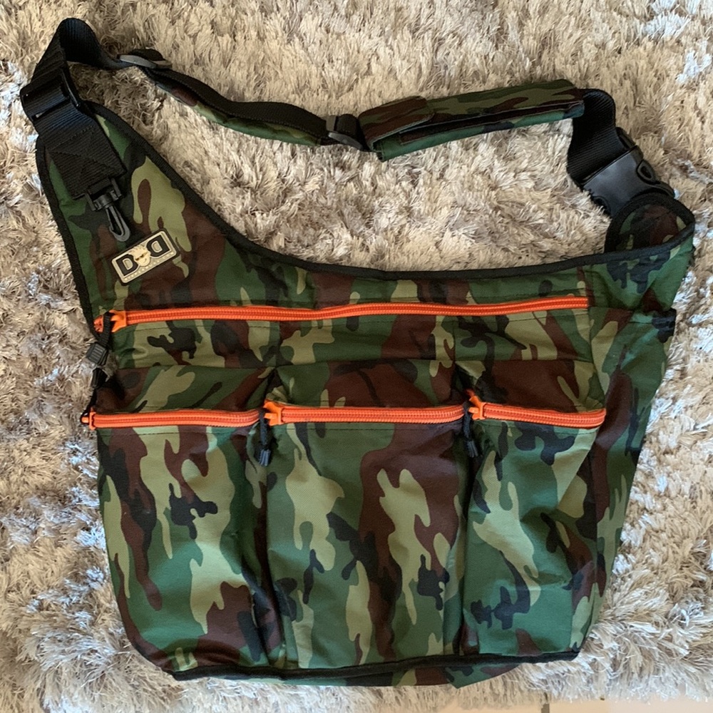 DIAPER DUDE CAMO DIAPER BAG